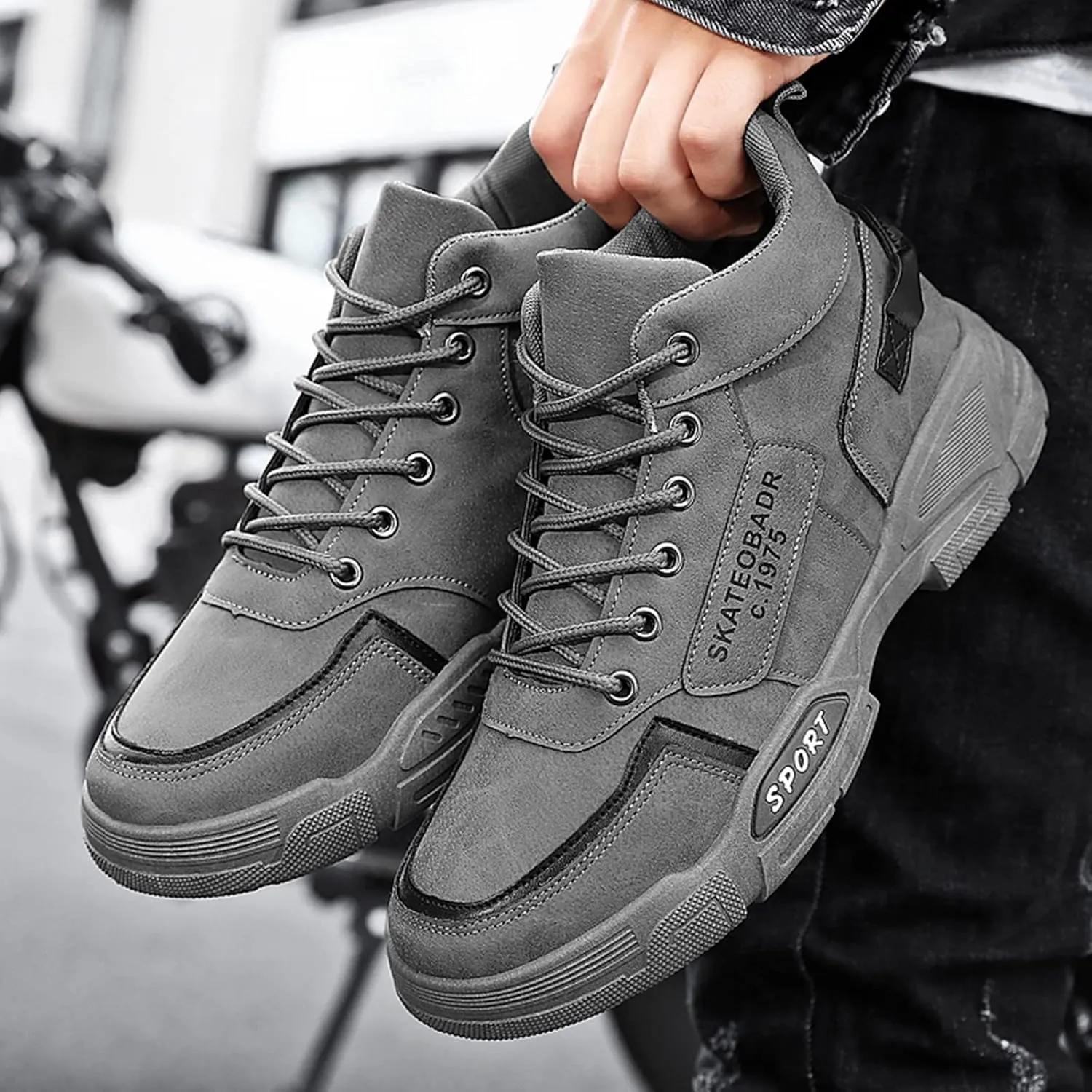 Men's Fashion Sneakers Mens Tennis Shoes Shoe for Men Slip on Shoe for Men Sport Mesh Sneaker