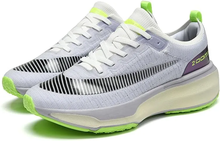 Men's Running Sneakers Shoes, Fashion Casual Breathable Mesh Lace up Low Top Sneakers, Comfortable Cushioning Slip on Outdoor Jogging Shoes, Soft Bottom Walking Shoes Trainers Athletic