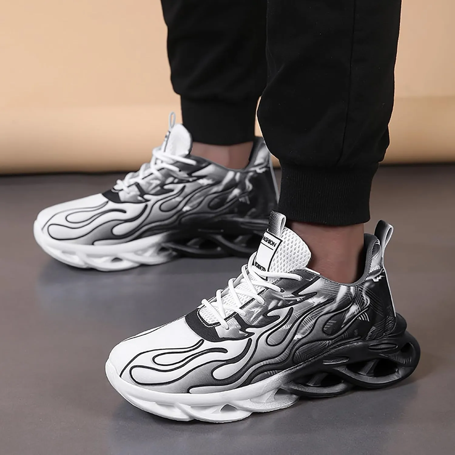 Mens Slip on Shoes Mens Tennis Shoes Shoe for Men Tennis Shoe for Men Comfortable Athletic Gym Sneaker