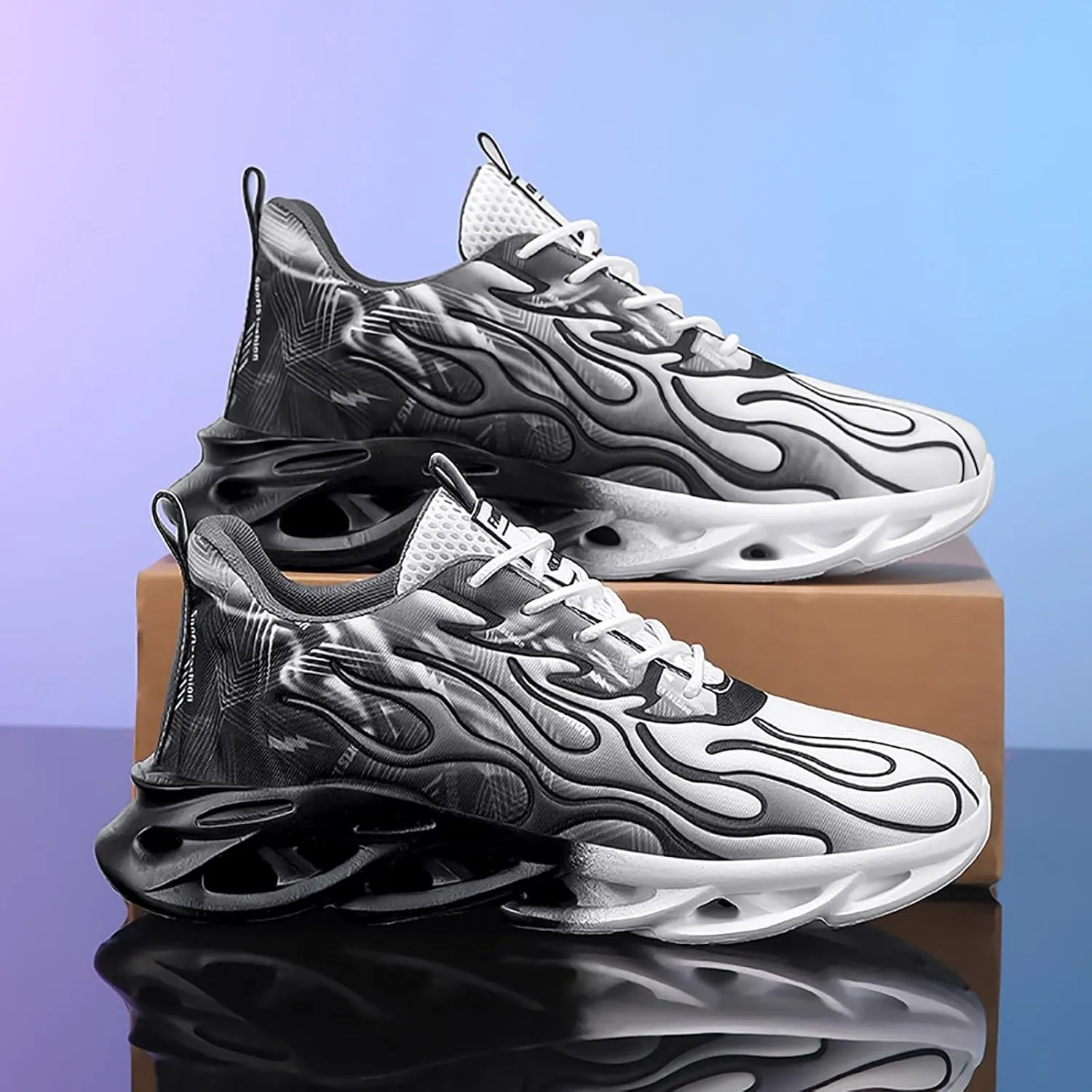 Mens Slip on Shoes Mens Tennis Shoes Shoe for Men Tennis Shoe for Men Comfortable Athletic Gym Sneaker