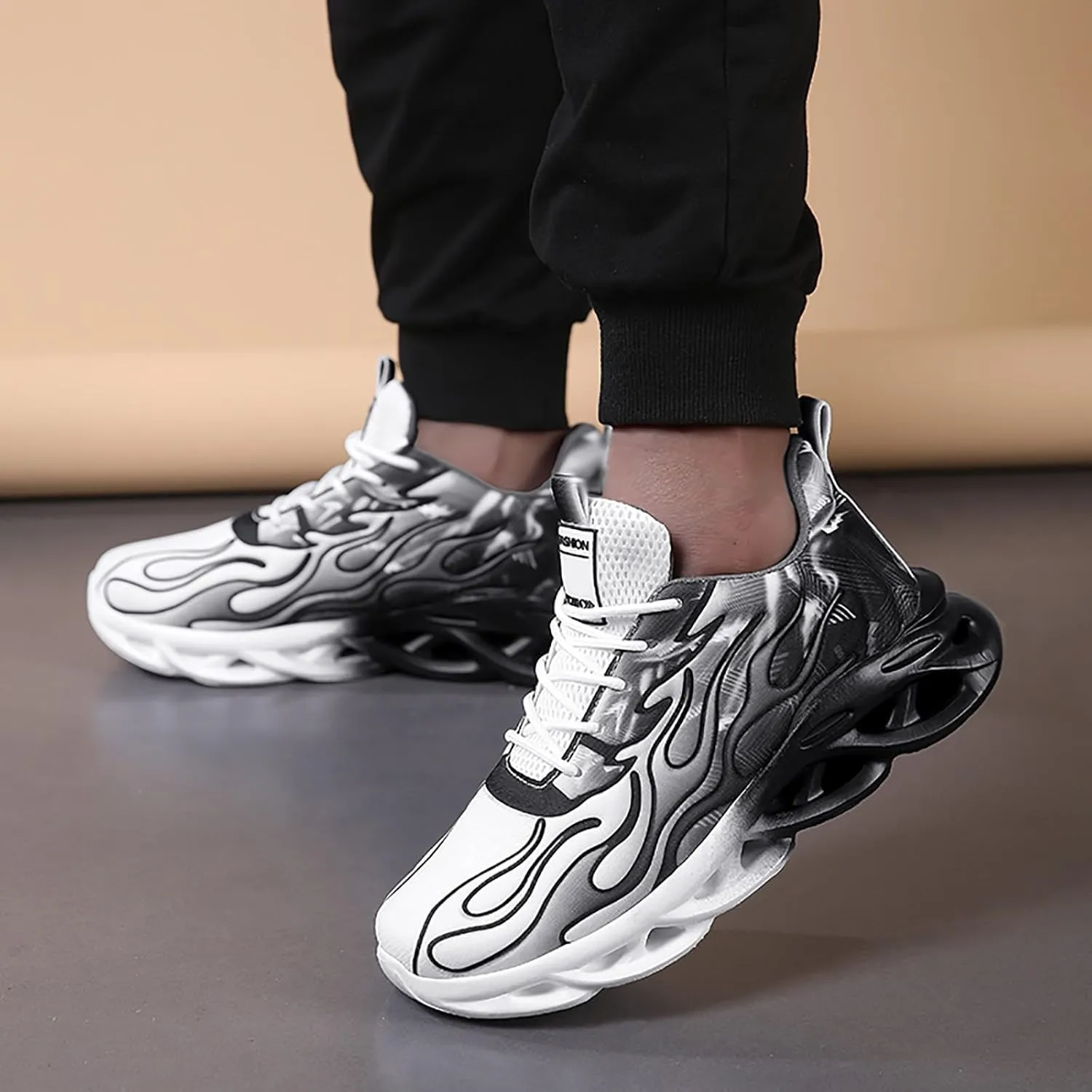 Mens Slip on Shoes Mens Tennis Shoes Shoe for Men Tennis Shoe for Men Comfortable Athletic Gym Sneaker