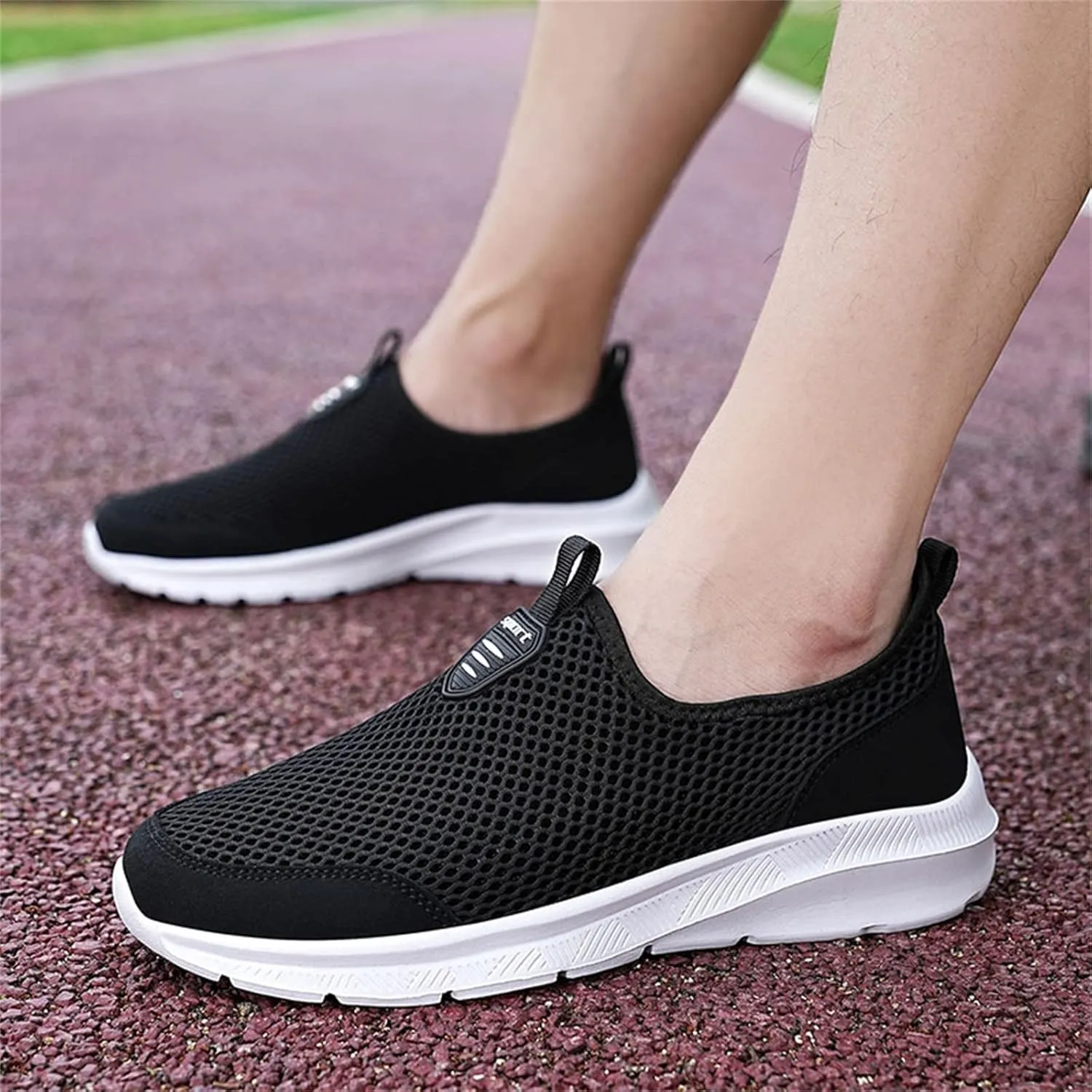 Mens Slip on Sneakers Men's Shoes Athletic Shoes for Men's Mens Air Running Shoes Athletic Trail Tennis Sneaker