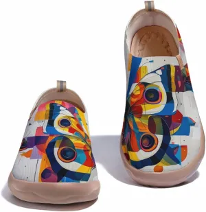 Men's Slip Ons Casual Loafers Lightweight Flats Sneakers Art Painted Travel Walking Shoes