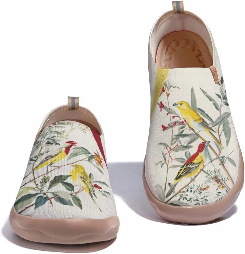 Men's Slip Ons Casual Loafers Lightweight Flats Sneakers Art Painted Travel Walking Shoes
