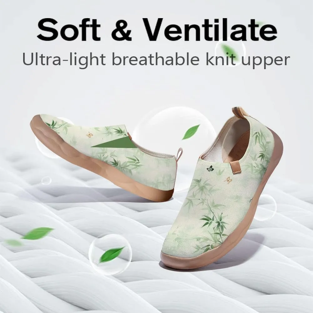 Men's Slip Ons Casual Loafers Lightweight Flats Sneakers Art Painted Travel Walking Shoes