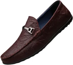 Men's Slip-Ons Loafers Comfort Hand Stitched Business Formal Derby Shoes for Men