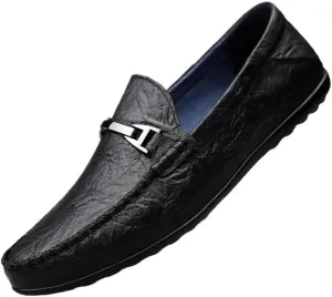 Men's Slip-Ons Loafers Comfort Hand Stitched Business Formal Derby Shoes for Men