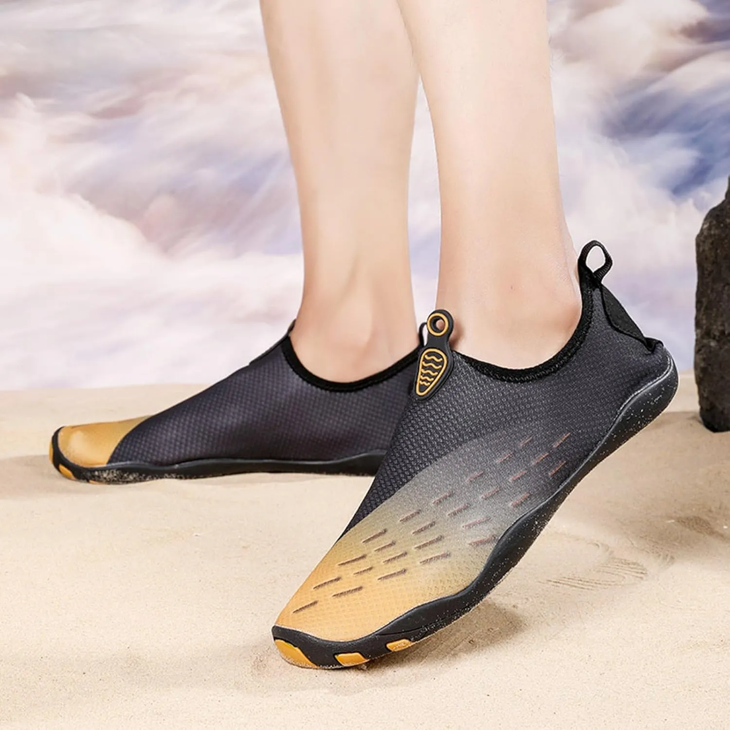 Minimalist Wading Shoes for Women Men Lightweight Beach Sports Barefoot Shoes Breathable Socks Water Shoe