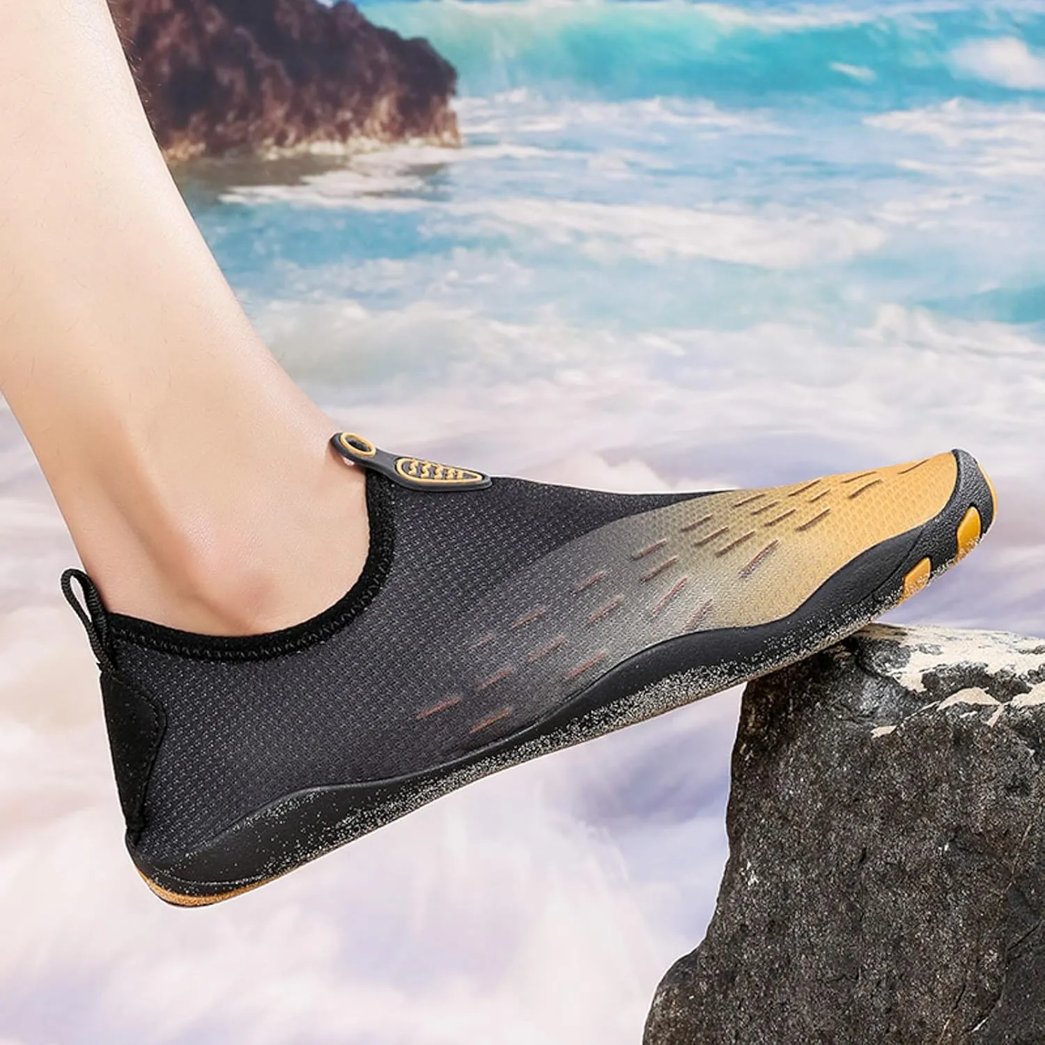 Minimalist Wading Shoes for Women Men Lightweight Beach Sports Barefoot Shoes Breathable Socks Water Shoe