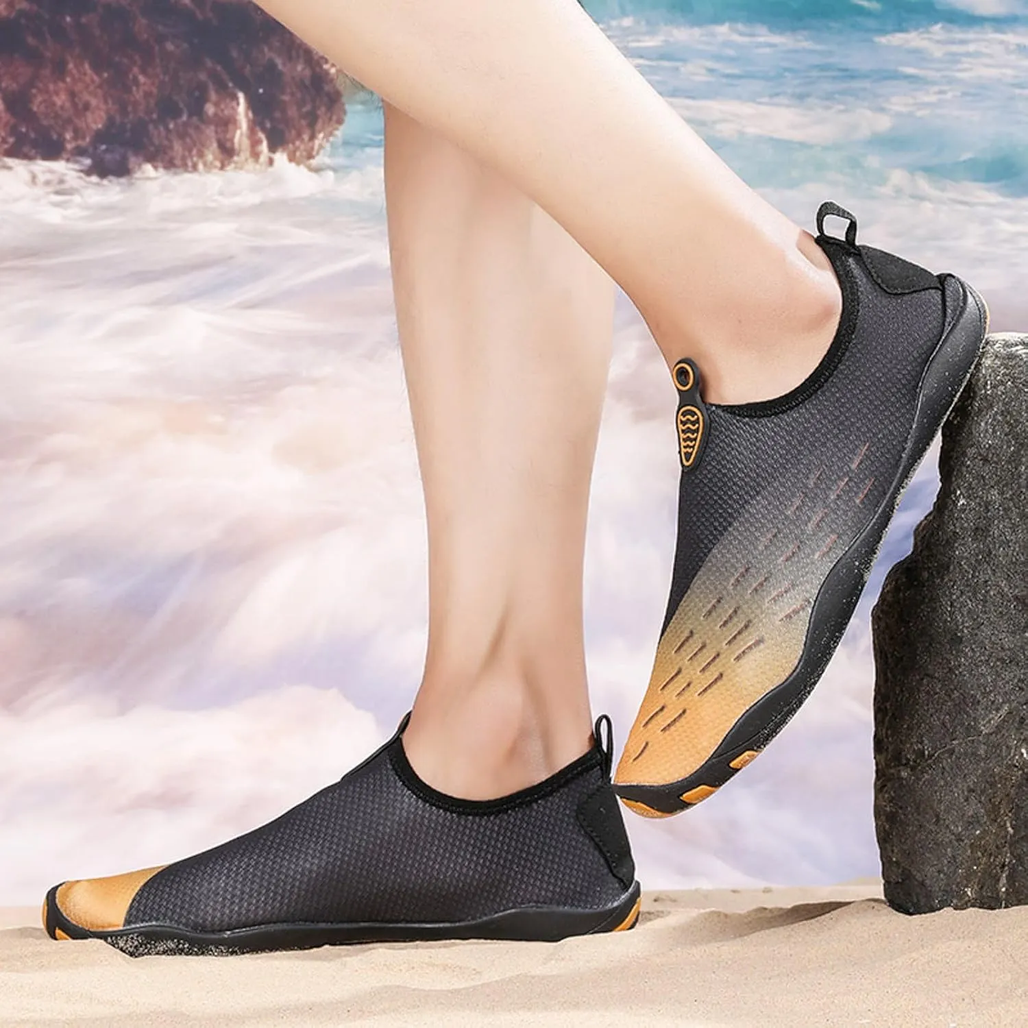 Minimalist Wading Shoes for Women Men Lightweight Beach Sports Barefoot Shoes Breathable Socks Water Shoe