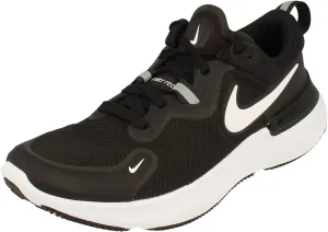Nike React Miler Womens Running Trainers CW1778 Sneakers Shoes (UK 4.5 US 7 EU 38, Black White Dark Grey 003)