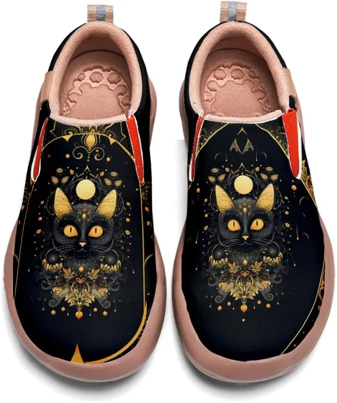 Onehorse Women's Walking Shoes Travel Slip-Ons Casual Loafers Halloween Dreamy Style Sneakers