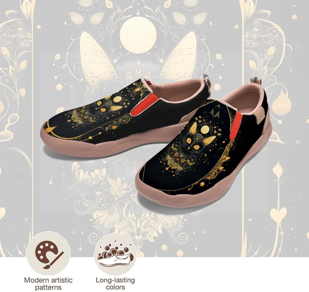 Onehorse Women's Walking Shoes Travel Slip-Ons Casual Loafers Halloween Dreamy Style Sneakers