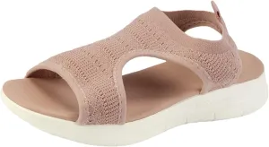 Orthopedic Sandals for Women Arch Support Sandals Women's Comfortable Plantar Fasciitis Non-Slip Sandal, Casual Open Toe Mesh Sport Shoes Walking Platform Dress Sandal