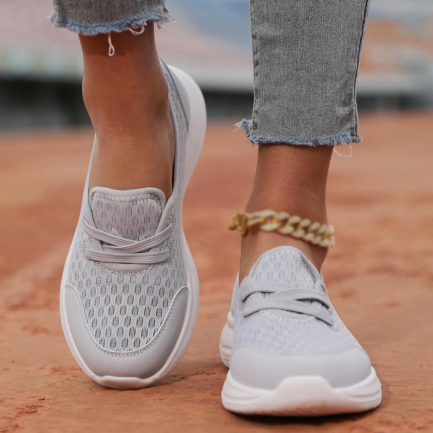 Orthopedic Shoes for Women Wide Width Women's Soft Sole Mesh Comfort Orthopedic Shoes Women Arch Support Orthotic Shoe Walking Slip On Diabetic Foam Sneaker Casual Comfortable Walking Sneakers