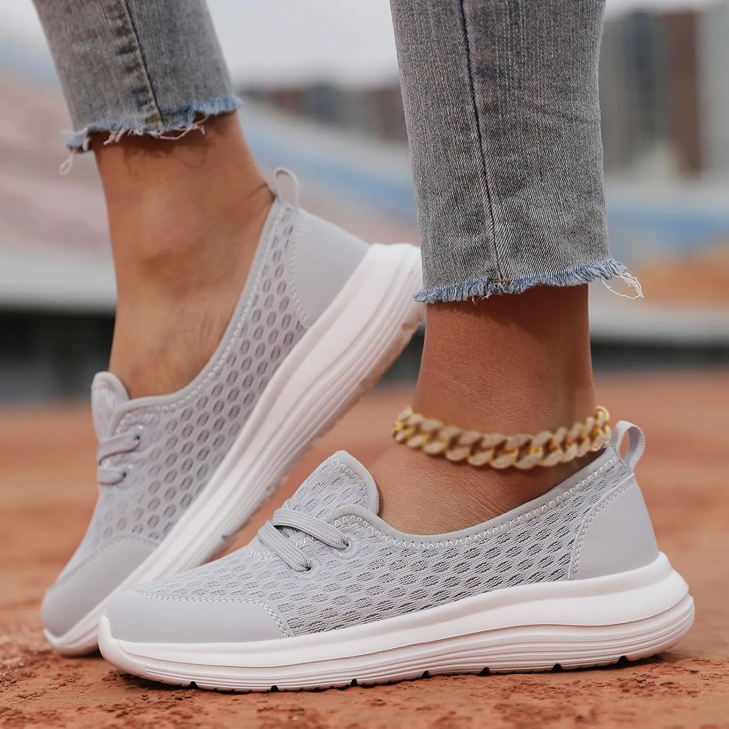 Orthopedic Shoes for Women Wide Width Women's Soft Sole Mesh Comfort Orthopedic Shoes Women Arch Support Orthotic Shoe Walking Slip On Diabetic Foam Sneaker Casual Comfortable Walking Sneakers