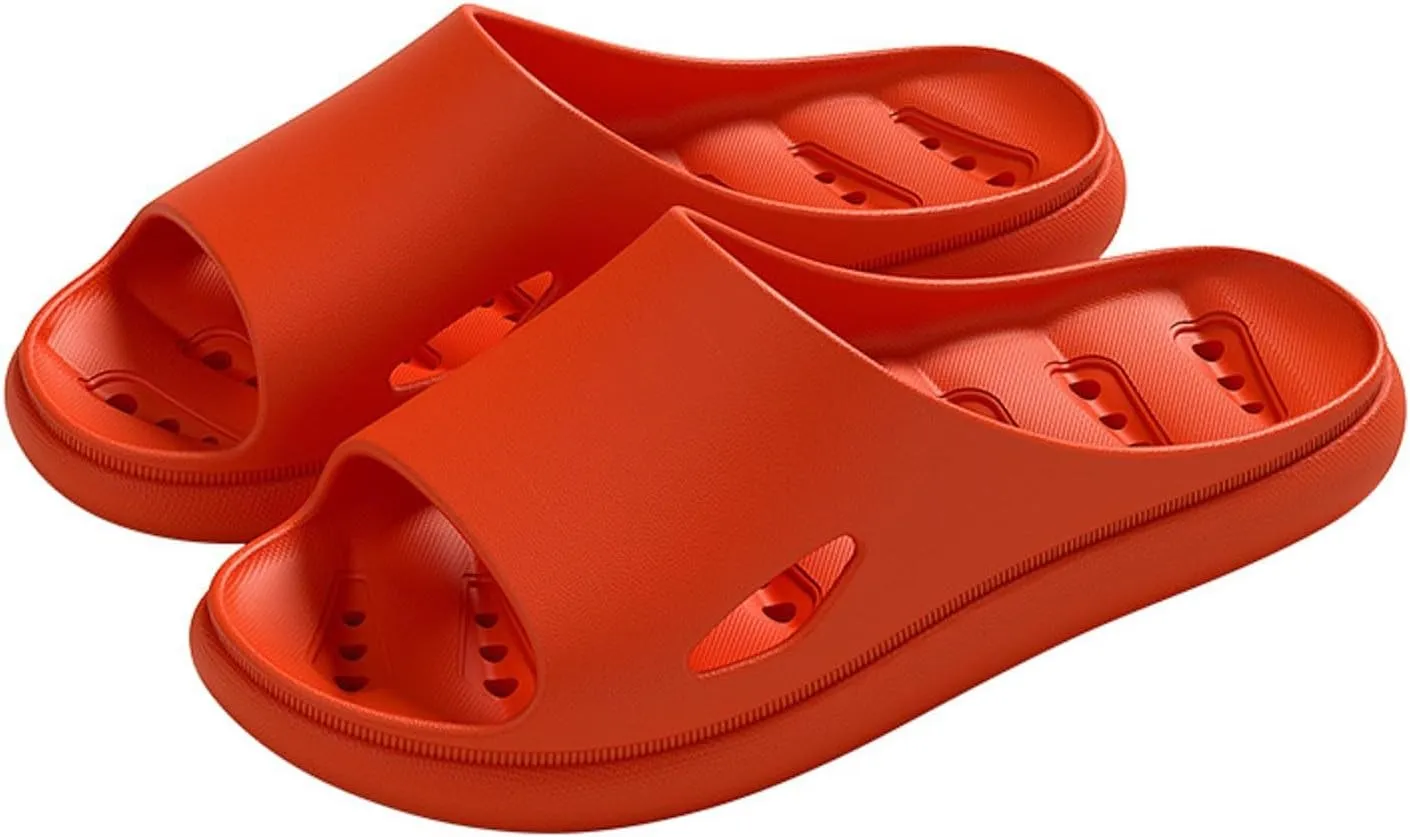 Pillow Slippers Women and Men Indoor Slipper Mens Shower Shoes Cloud Slides Water Shoe Open Toe Dorms Outdoor