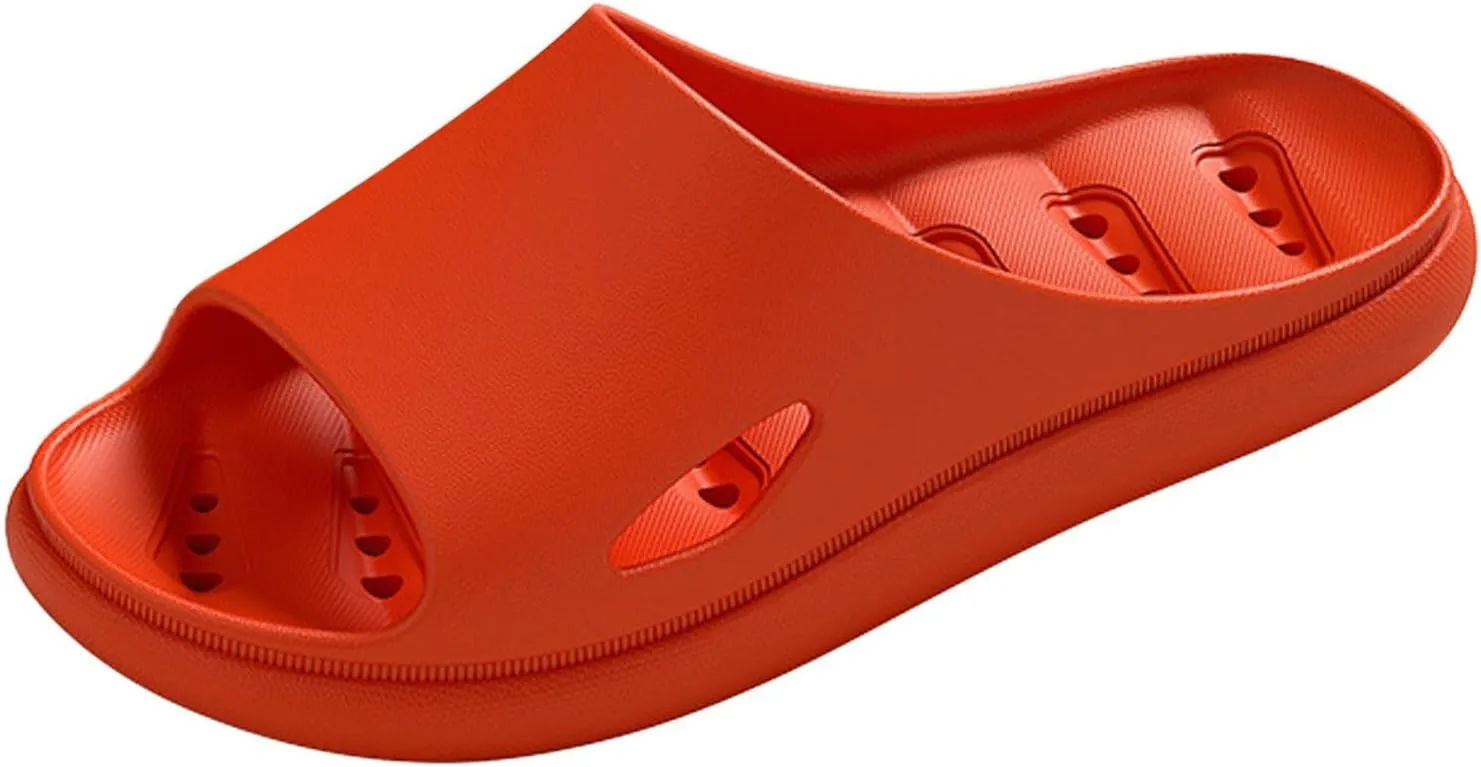 Pillow Slippers Women and Men Indoor Slipper Mens Shower Shoes Cloud Slides Water Shoe Open Toe Dorms Outdoor