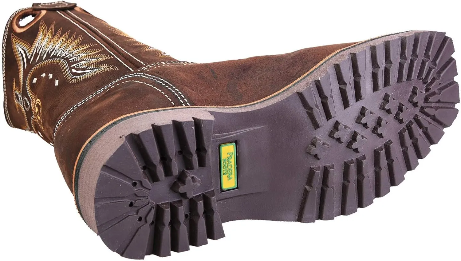 PRADERA Men's Tracker Vintage Safety Toe Work Boots