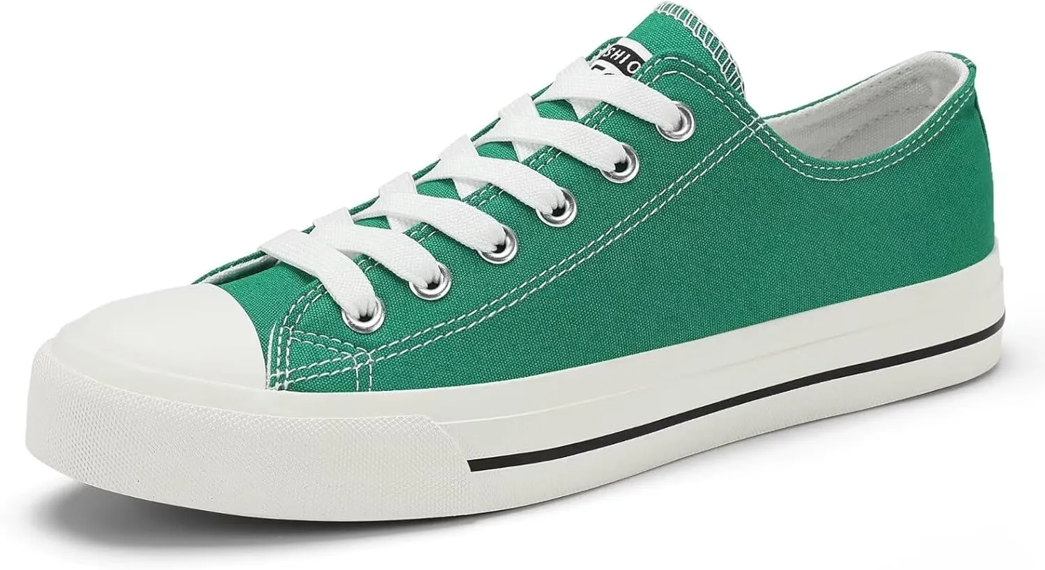 Rorbte Womens Canvas Sneakers for Women Classic Low Top Lace Up Canvas Shoes Womens Fashion Tennis Canvas Shoes Casual Comfortable for Walking
