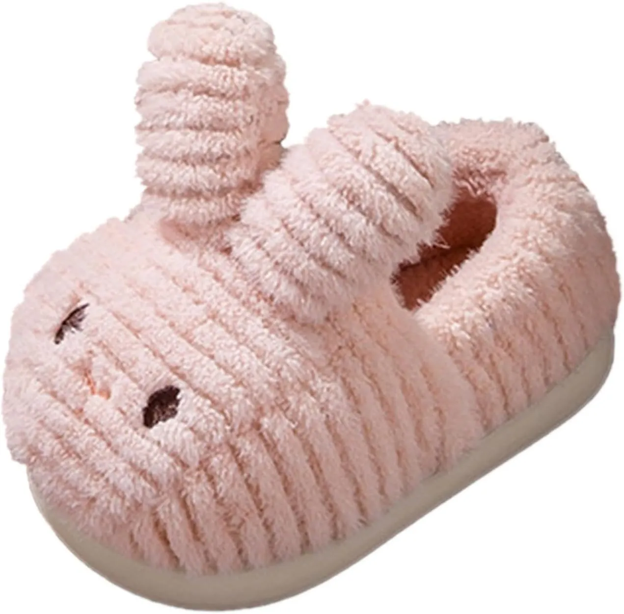Slippers for Girls Size 12 Fashion Cute Autumn And Winter Girls Boys Slippers Flat Soft Girls Fuzzy Flip Flop Slippers