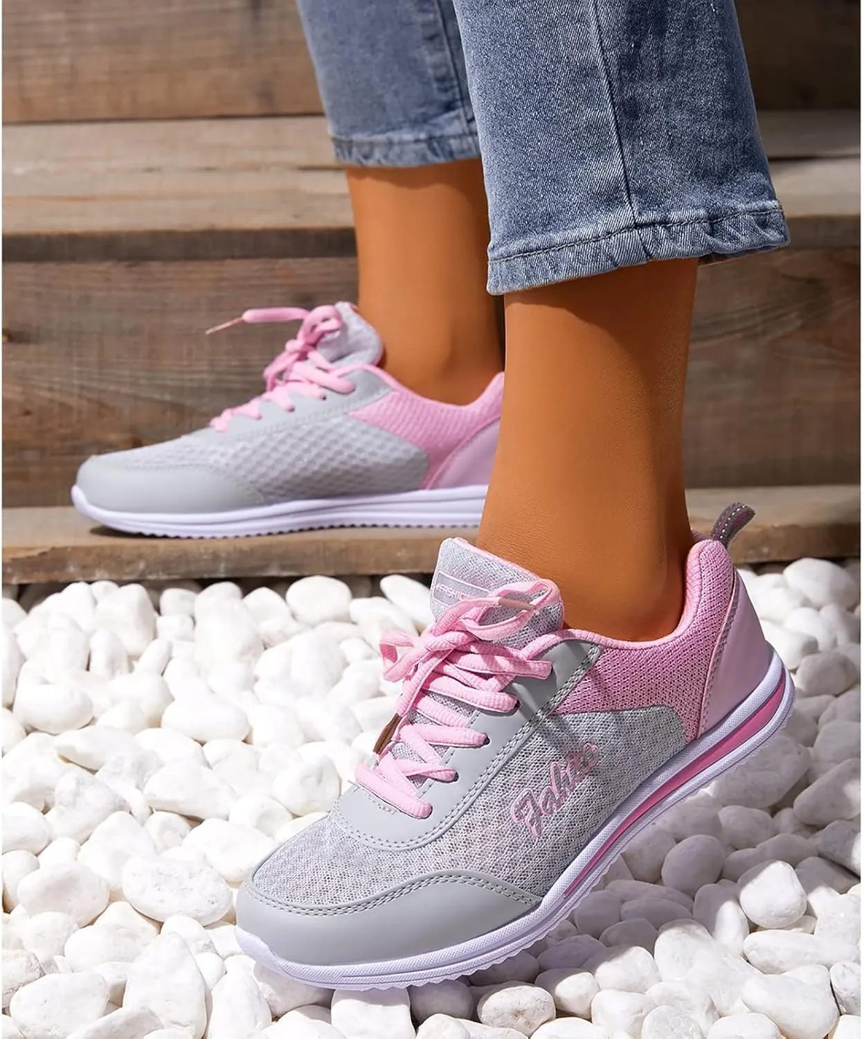 Tennis Shoes Womens Walking Wine Red Zapato Antiderrapante Mujer Black Sneakers for Women Comfortable for Work Womens Walking Shoes Slip On Sneakers Women Orthopedic Sneakers Walking Shoes
