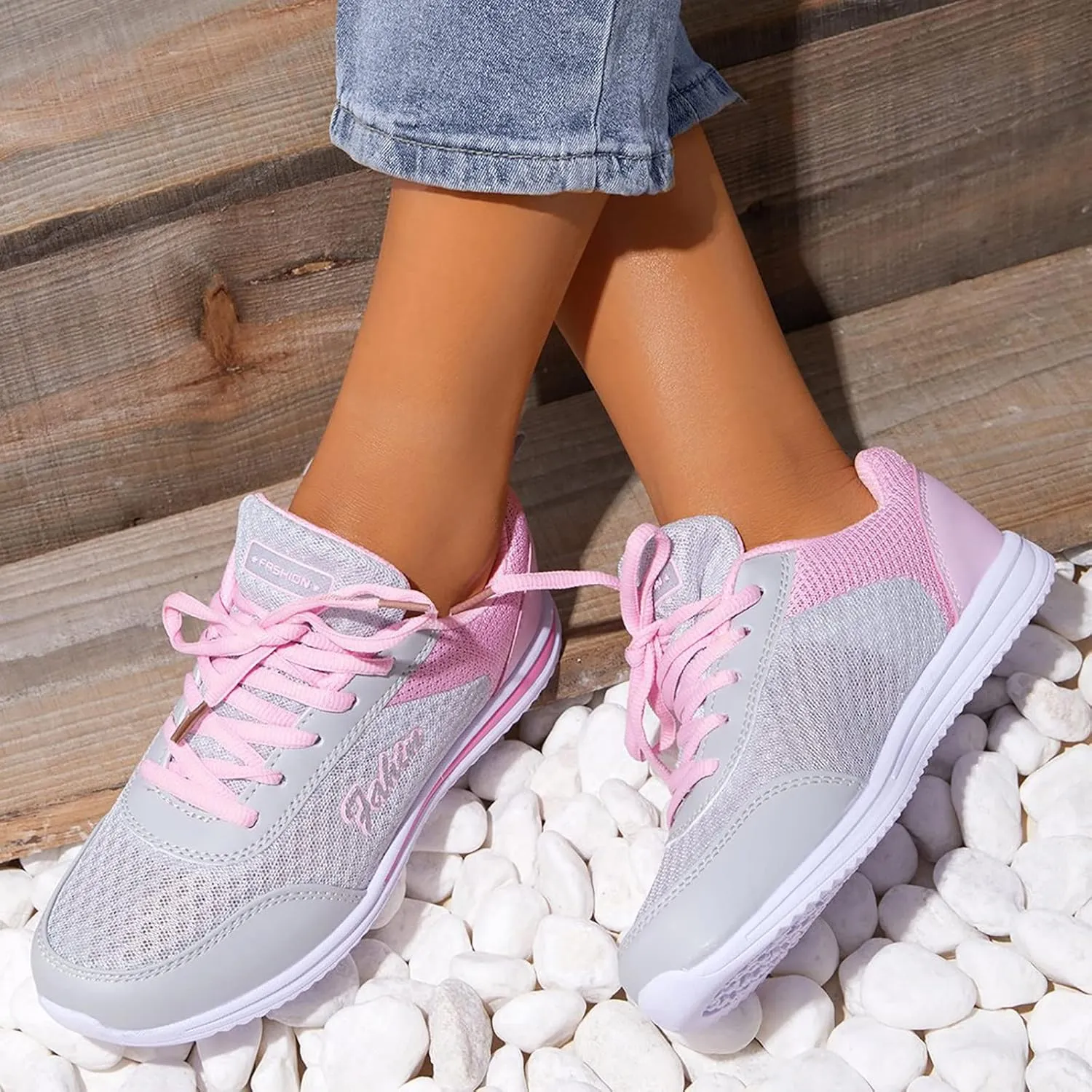 Tennis Shoes Womens Walking Wine Red Zapato Antiderrapante Mujer Black Sneakers for Women Comfortable for Work Womens Walking Shoes Slip On Sneakers Women Orthopedic Sneakers Walking Shoes