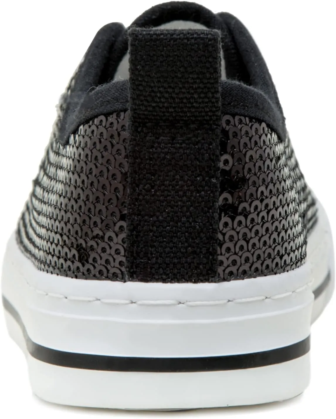 ToandonToddler Kids Sneakers Sparkle Fashion Glitter Sequins Canvas Shoes