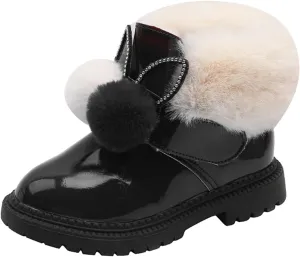 Toddler Boots Boys Boots for Girls Kids Little Big Girls Boots Lace-Up/Zipper Outdoor Ankle Shoes Ankle Boots Toddler Winter boots