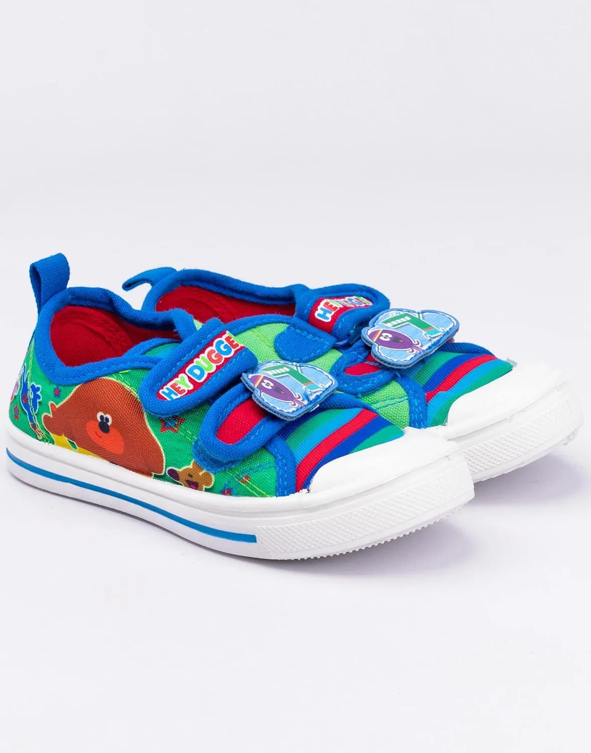 Trainers Boys Sneakers Squirrel Club Green Kids Canvas Shoes