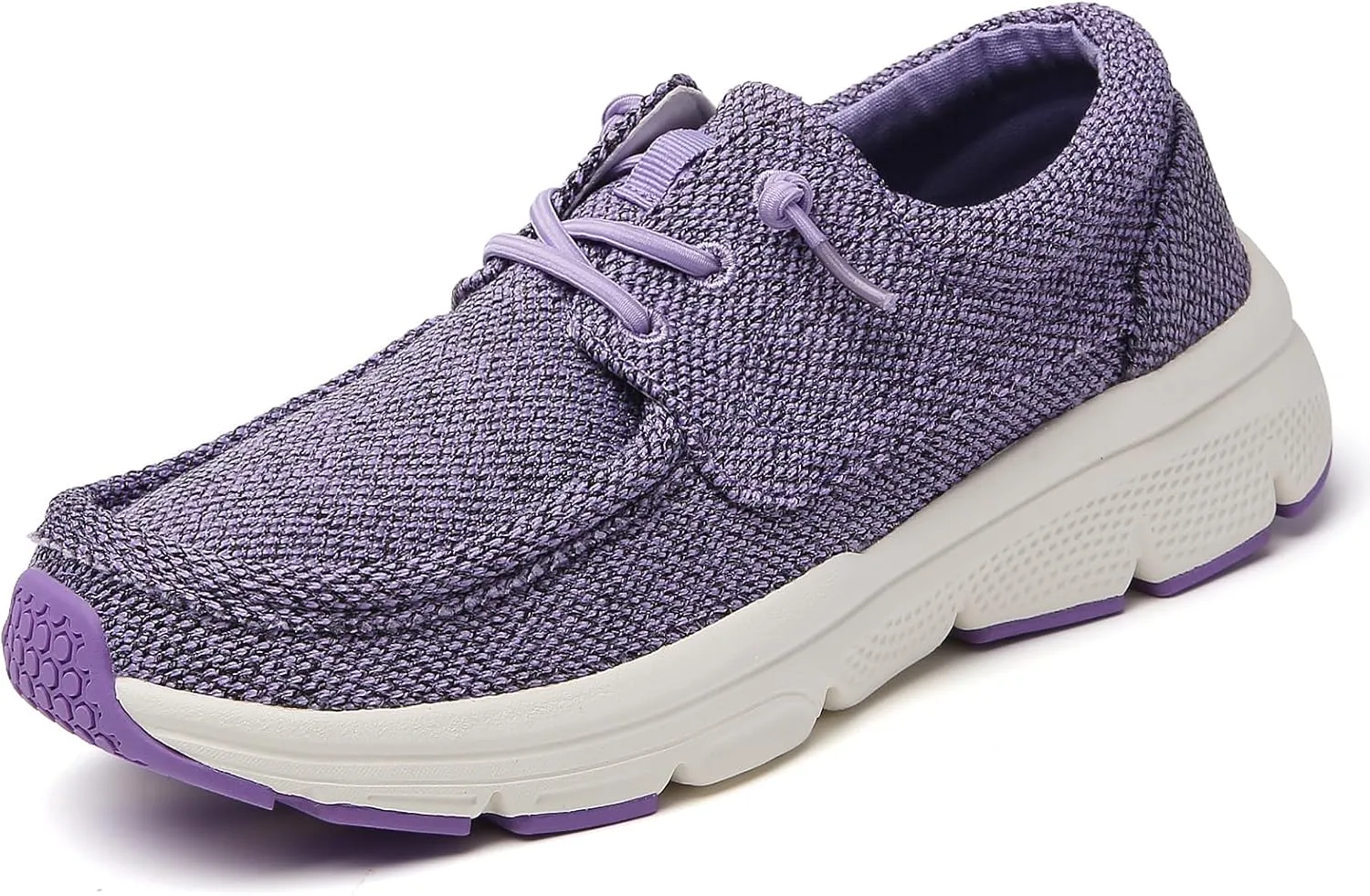 TSIODFO Women's Boat Loafers Casual Walking Shoes