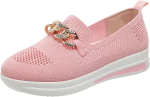 Women Comfort Trainers Indoor Outdoor Sneakers Ladies Mules Slippers Breathable Flat Heel Soft Sole Casual Shoes