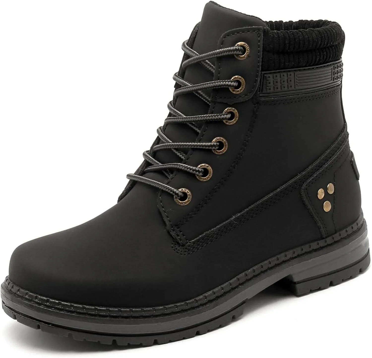 Women Hiking Work Boots - Waterproof Cute Ankle Combat