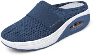 Women's Air Cushion Slip-On Walking Shoes- Orthopedic Diabetic Walking Shoes, Mesh Orthopedic Diabetic Walking Shoes