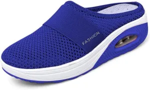 Women's Air Cushion Slip-On Walking Shoes- Orthopedic Diabetic Walking Shoes, Mesh Orthopedic Diabetic Walking Shoes
