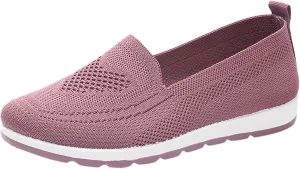 Womens Breathable Running Sports Shoes Low Top Tennis Shoes Non Slip Lightweight Walking Shoes Elderly Shoes