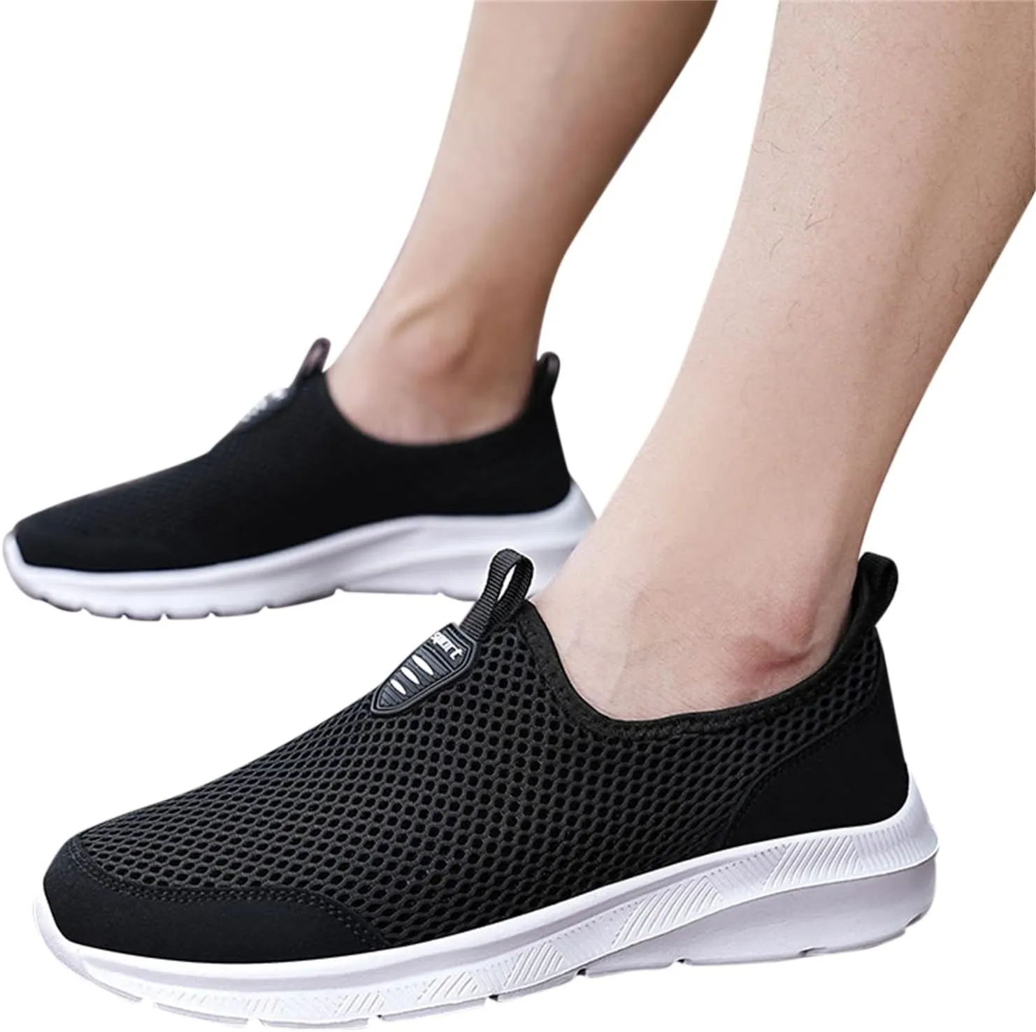 Women's Fashion Sneakers Lace Up Breathable Casual Waking Shoes Womens Walking Shoes Black Women Loafers Shoes for Work Mens Casual Sneakers