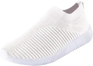 Women's Fashion Sport Breathable Mesh Platform Sneakers Pull On Sneakers Womens Womens Shoes Casual Fall Slip On Wide Width Women Sneakers Size 9.5 Wide Zapatos OrtopéDicos para Mujer De Vestir