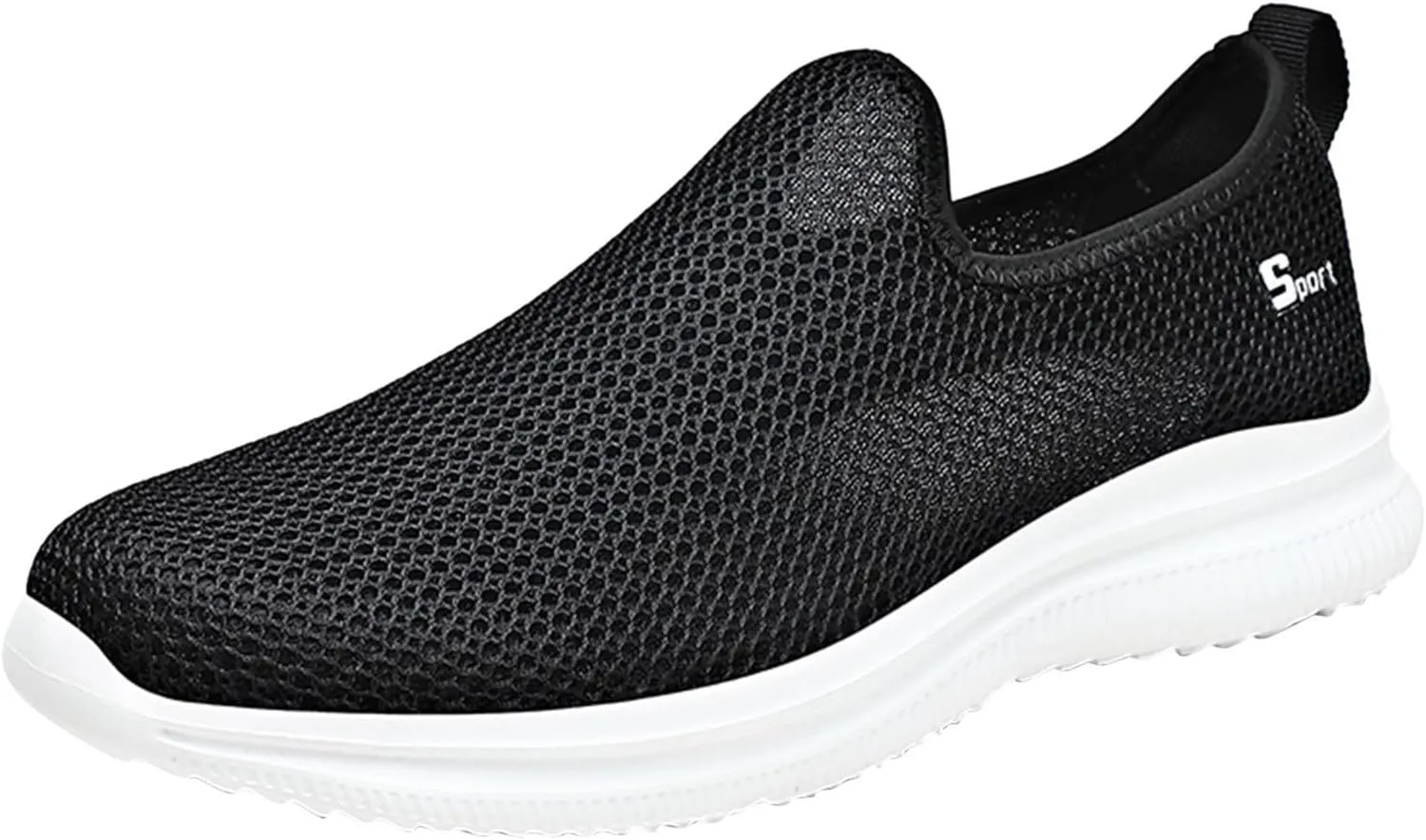 Women's Lightweight Slip On Walking Running Shoes Womens Running Shoes Winter Women Shoes Casual Casual Sneakers Steel Toe Tennis Shoe White Loafers