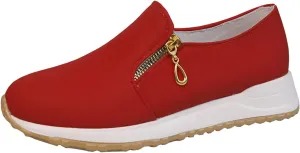 Womens Orthopedic Diabetic Shoes Slip On Walking Sneakers with Arch Support Comfortable Casual Loafers Plantar Fasciitis Relief Foot Heel Pain
