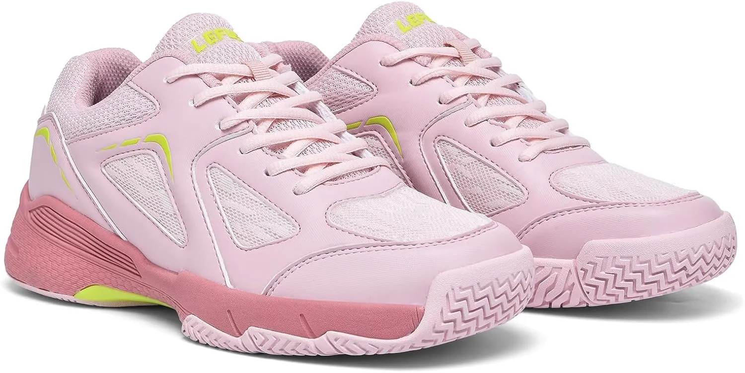 Women's Pickleball Shoes - AMZ-P601, Non-Slip, Cushioning, Anti-Torque, Breathable Court Shoes