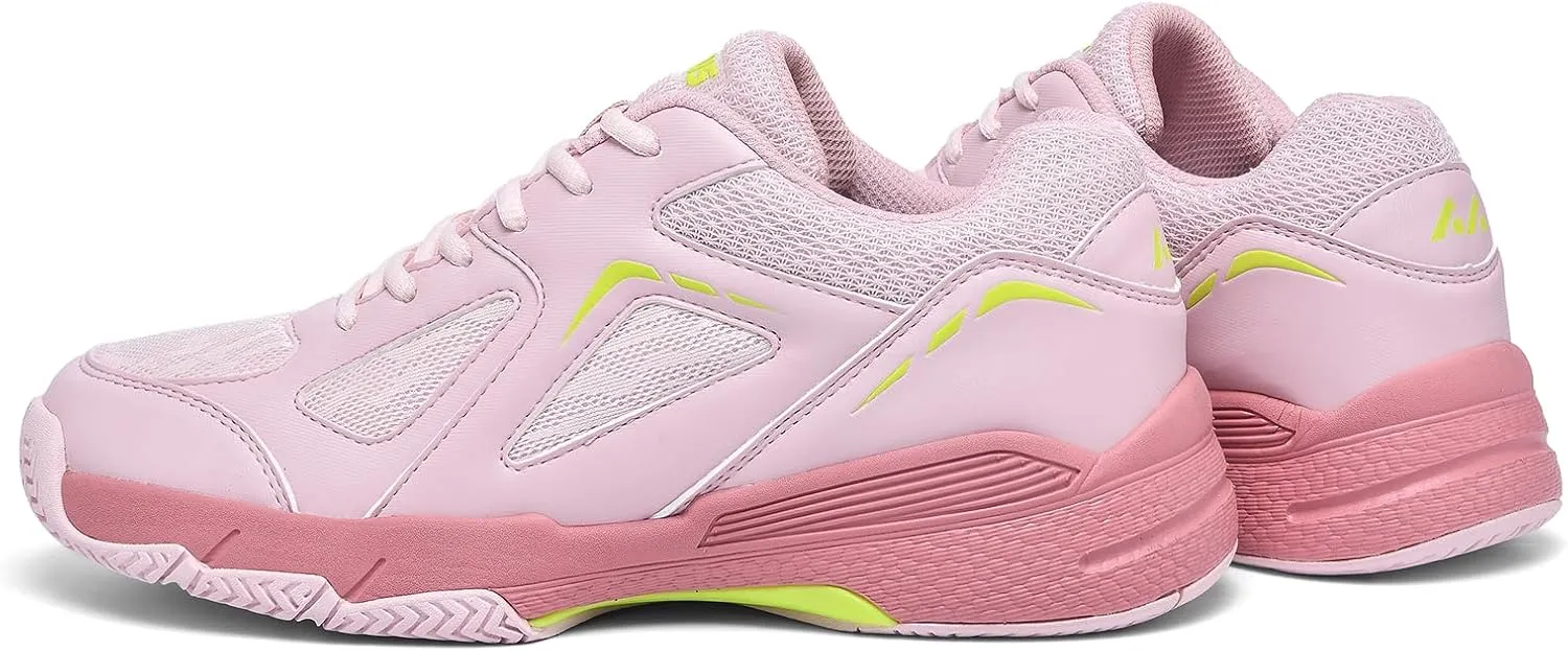 Women's Pickleball Shoes - AMZ-P601, Non-Slip, Cushioning, Anti-Torque, Breathable Court Shoes
