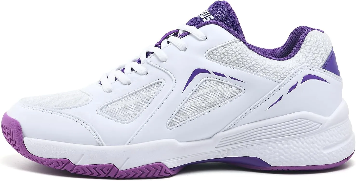 Women's Pickleball Shoes - AMZ-P601, Non-Slip, Cushioning, Anti-Torque, Breathable Court Shoes