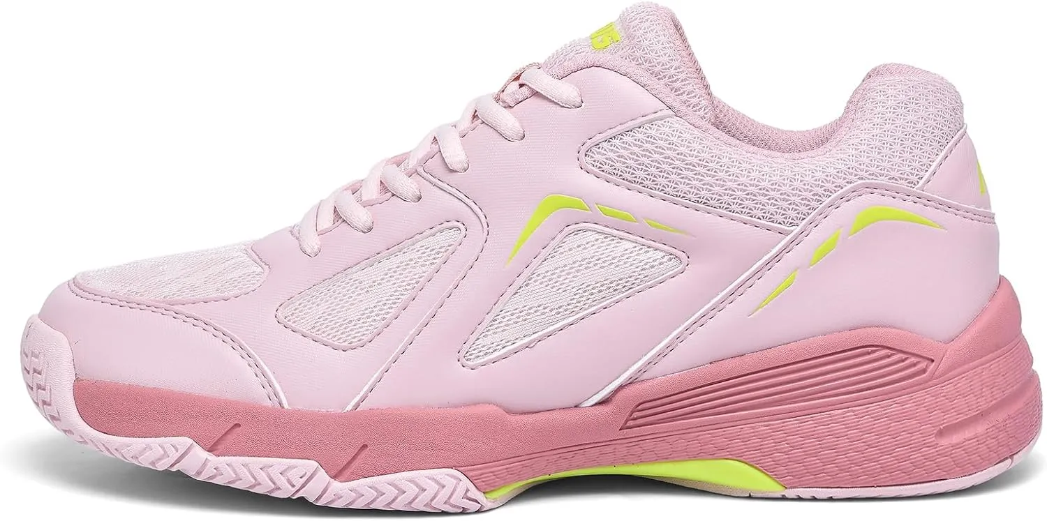 Women's Pickleball Shoes - AMZ-P601, Non-Slip, Cushioning, Anti-Torque, Breathable Court Shoes
