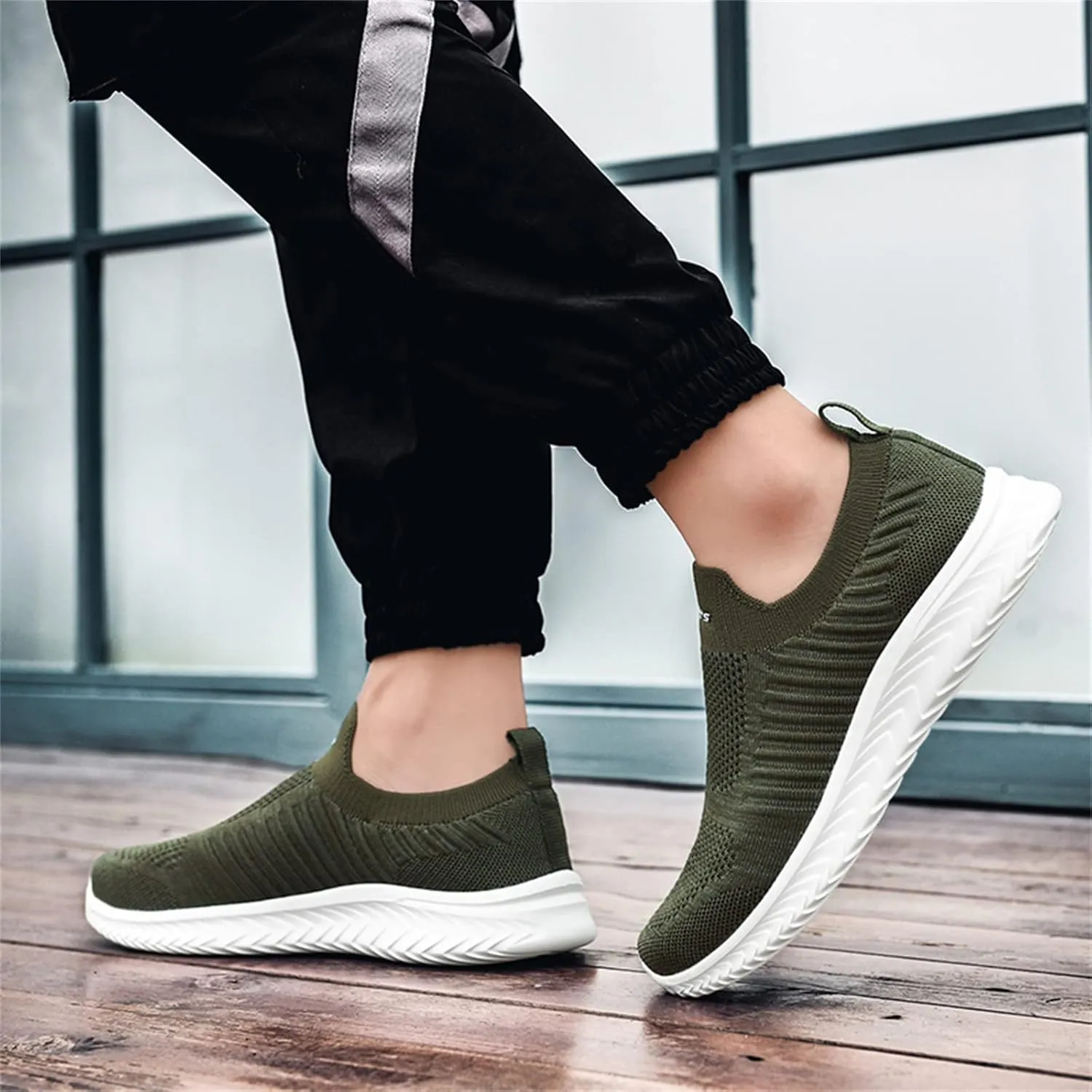 Women's Sneakers Athletic Sport Running Tennis Walking Shoes Womens Running Shoes Flat Feet Women Casual Shoes Wedge Sneakers Red Tennis Shoe White Loafers