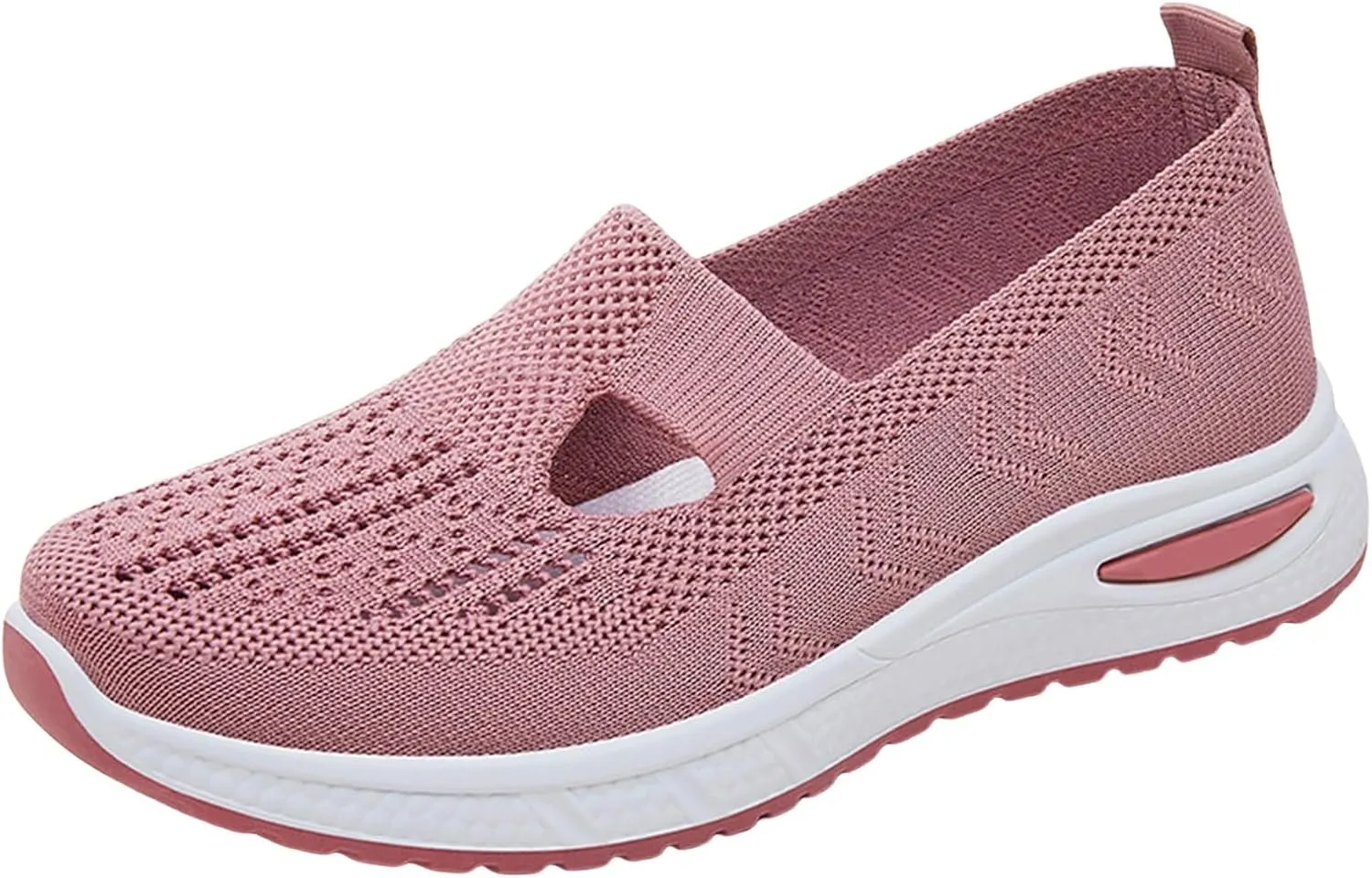 Women's Woven Orthopedic Breathable Soft Walking Tennis Shoes Womens Wide Feet Casual Work Shoes Walking Sneakers Slip On Tennis Shoe Trainers Shoe